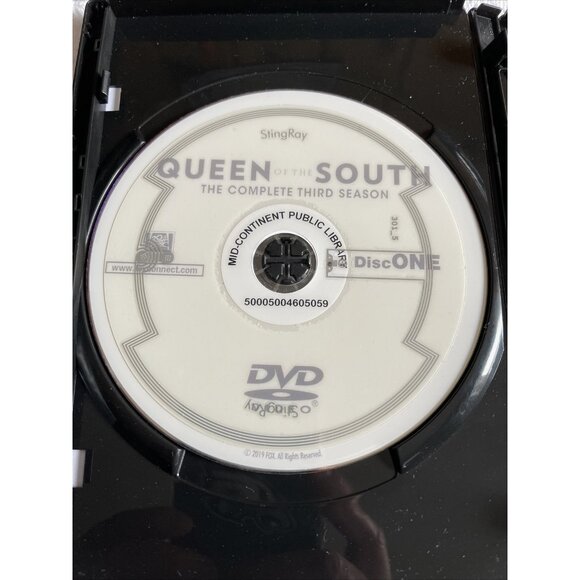 Queen Of The South The Complete Third Season 3 Disc Set DVD - Ex-Library Copy - Picture 3 of 9
